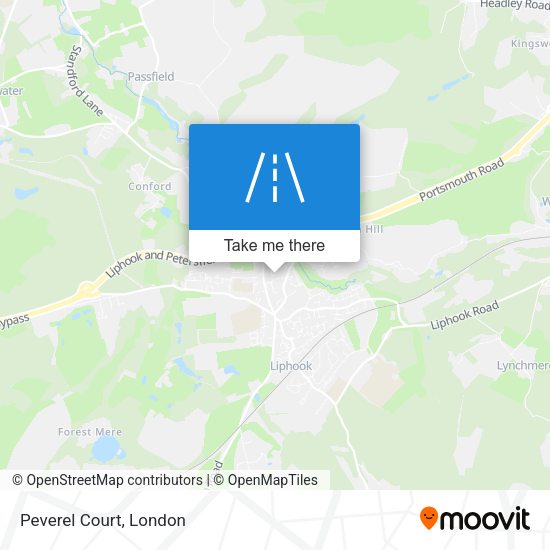 Peverel Court map