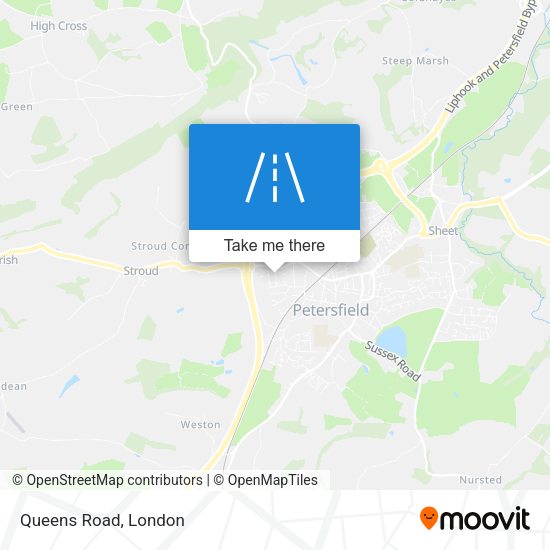 Queens Road map