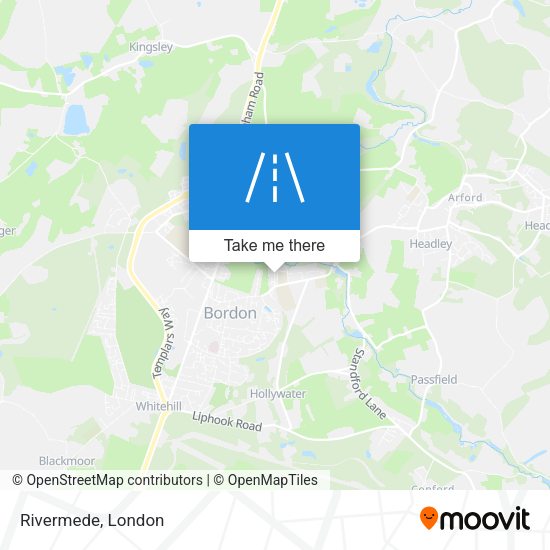 Rivermede map
