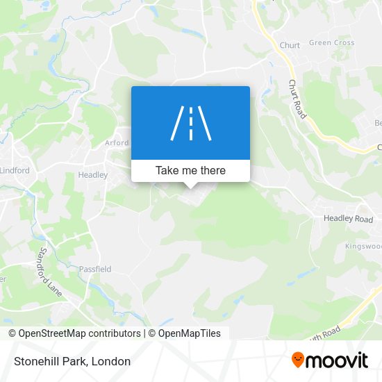 Stonehill Park map