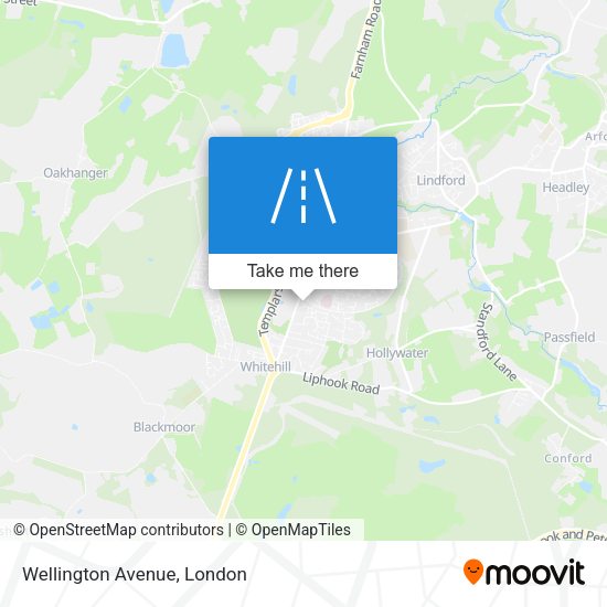Wellington Avenue map