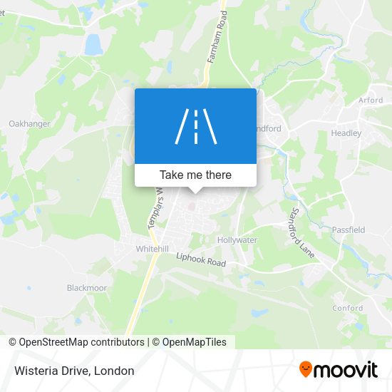 Wisteria Drive map