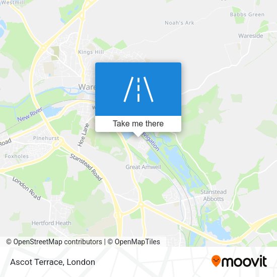 Ascot Terrace map