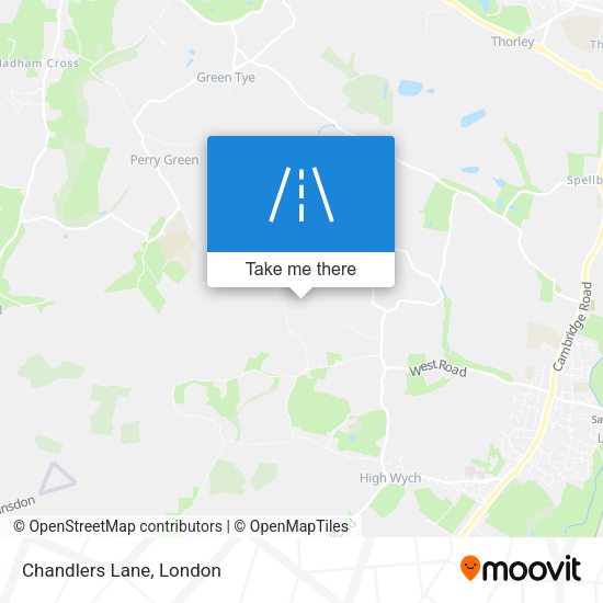 Chandlers Lane map