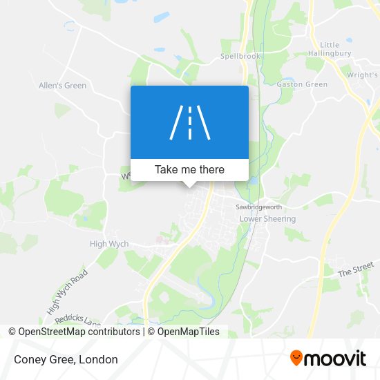 Coney Gree map