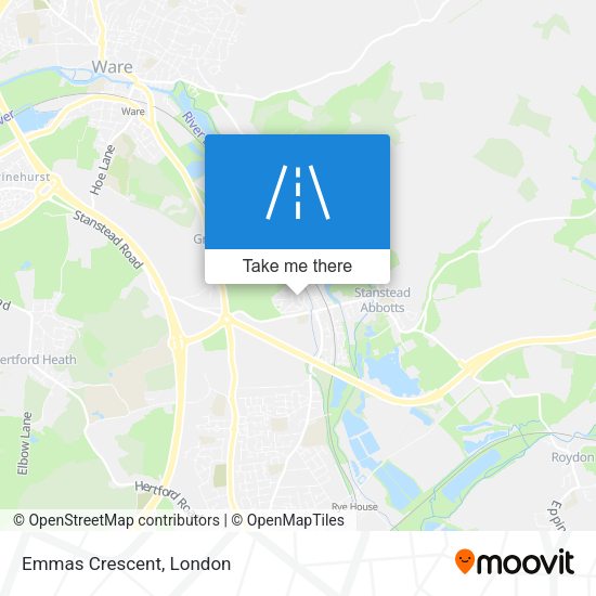 Emmas Crescent map