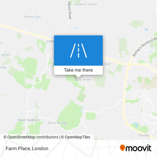 Farm Place map