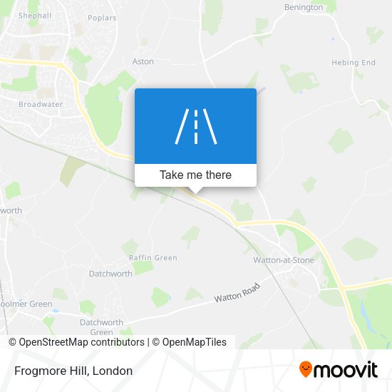 Frogmore Hill map
