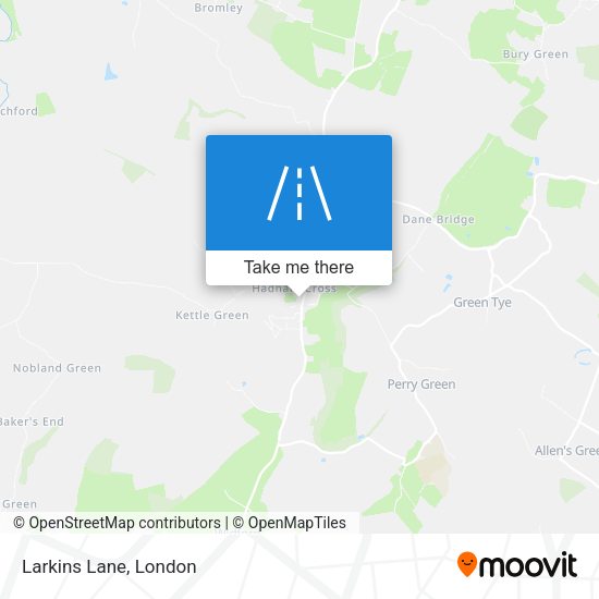 Larkins Lane map