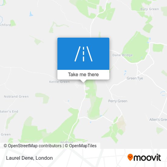 Laurel Dene map