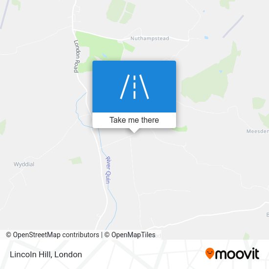 Lincoln Hill map
