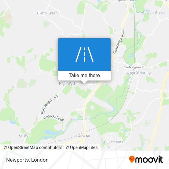 Newports map
