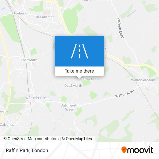 Raffin Park map