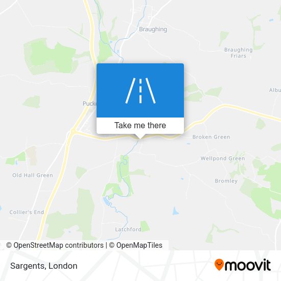 Sargents map