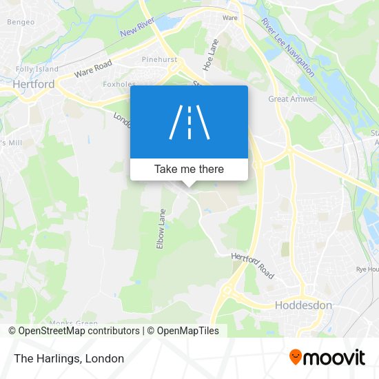 The Harlings map