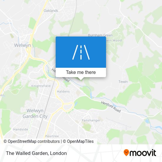 The Walled Garden map