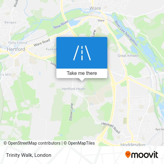 Trinity Walk map