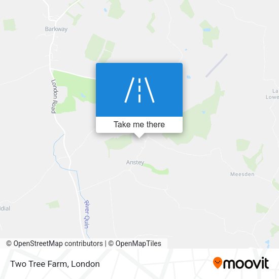 Two Tree Farm map