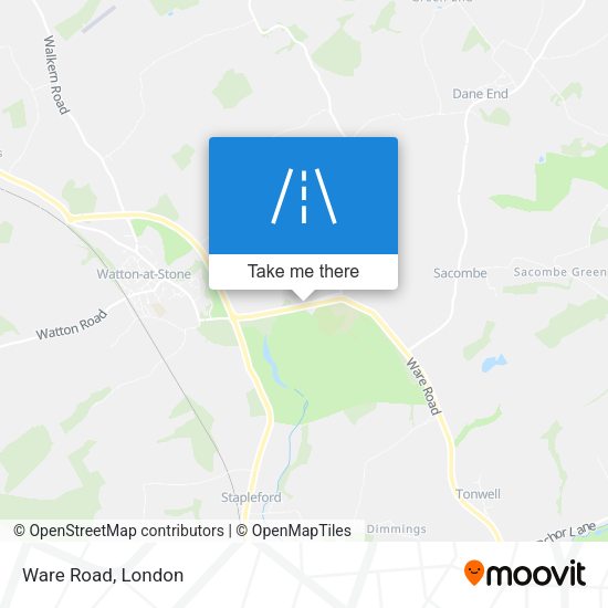 Ware Road map