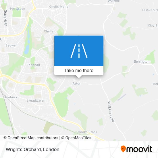 Wrights Orchard map