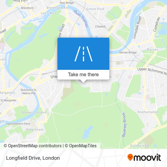 Longfield Drive map