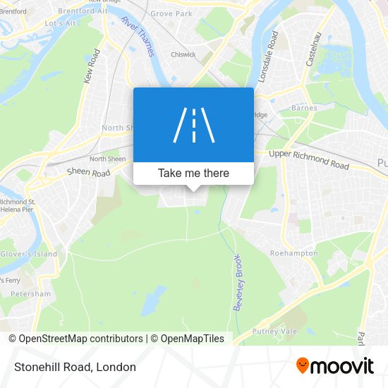 Stonehill Road map