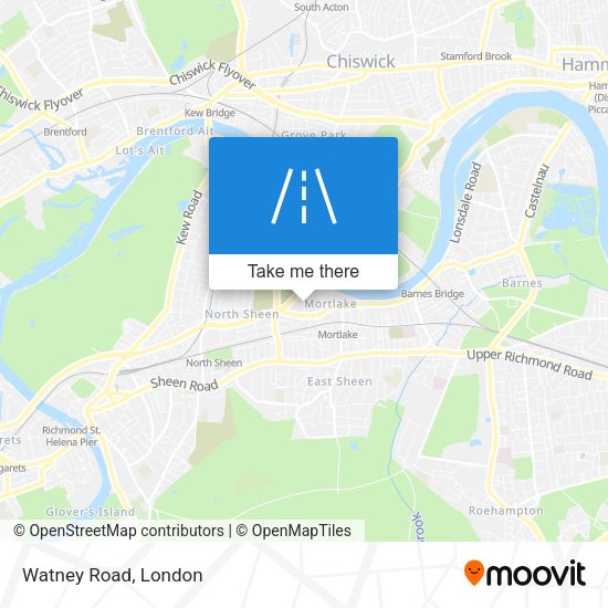 Watney Road map