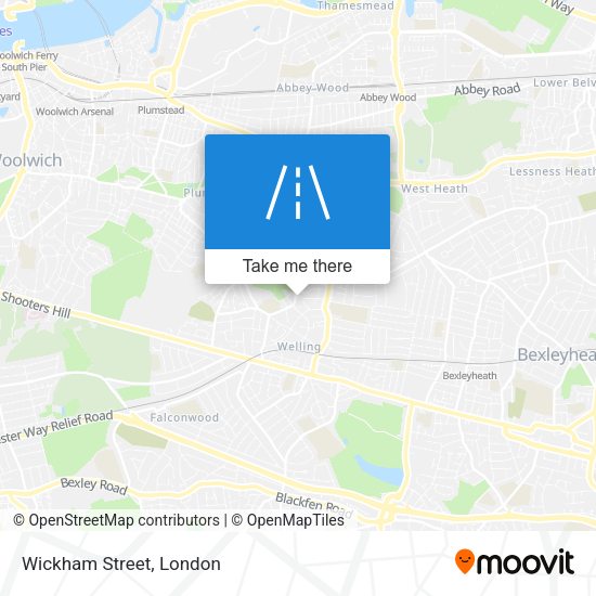 Wickham Street map