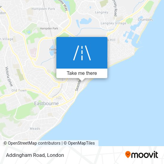 Addingham Road map