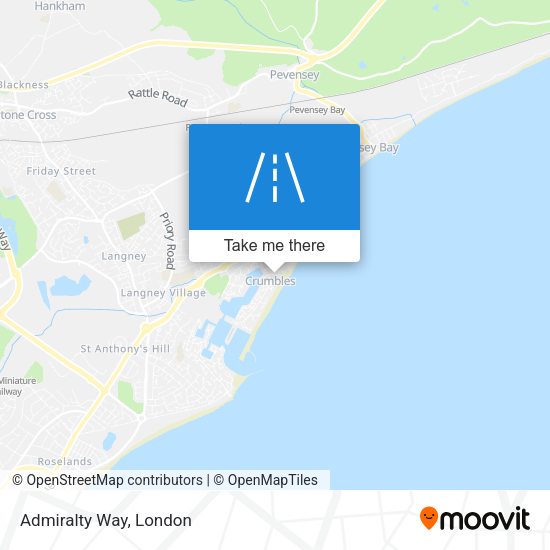 Admiralty Way map