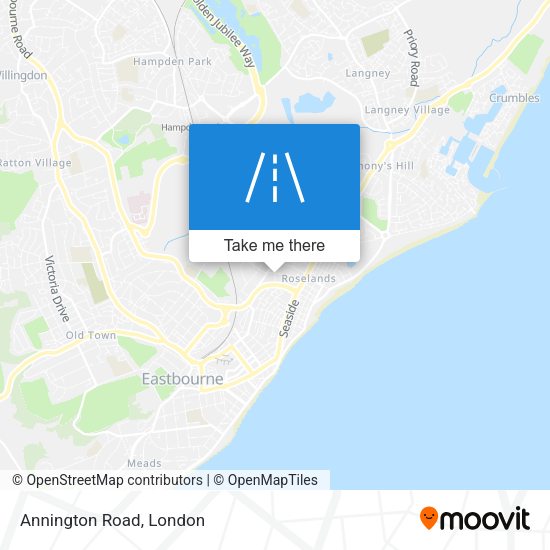 Annington Road map