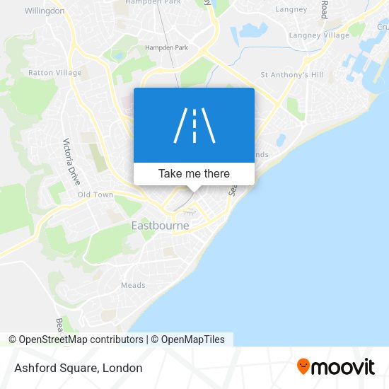 Ashford Square map