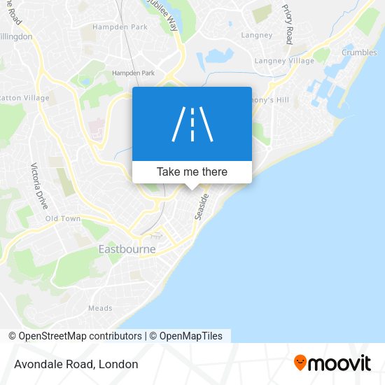Avondale Road map