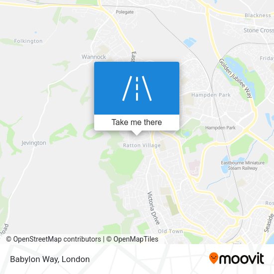 Babylon Way map
