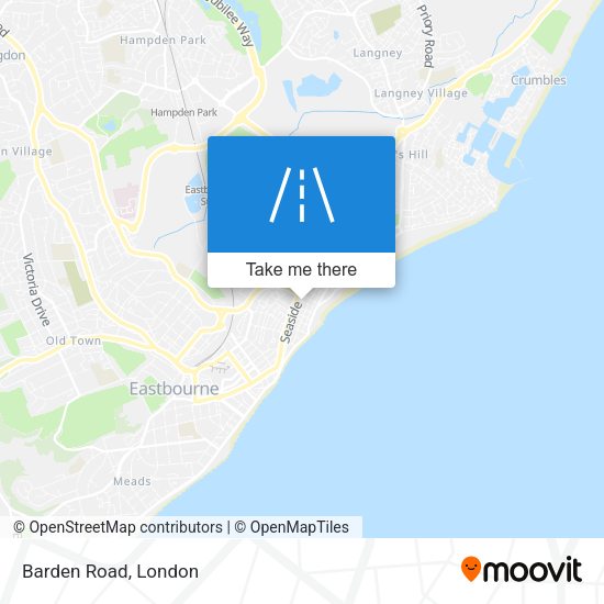 Barden Road map