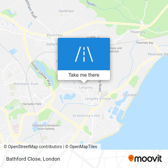 Bathford Close map