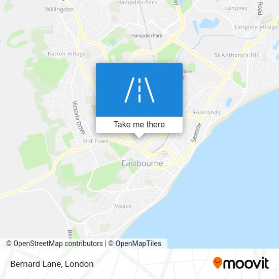 Bernard Lane map