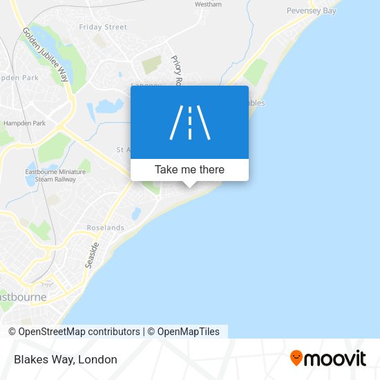 Blakes Way map