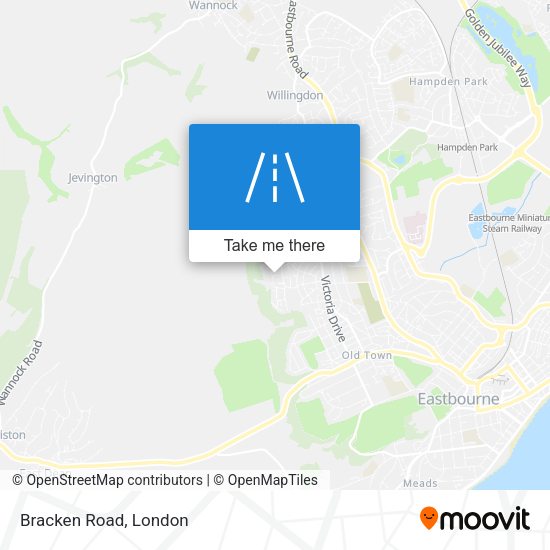 Bracken Road map