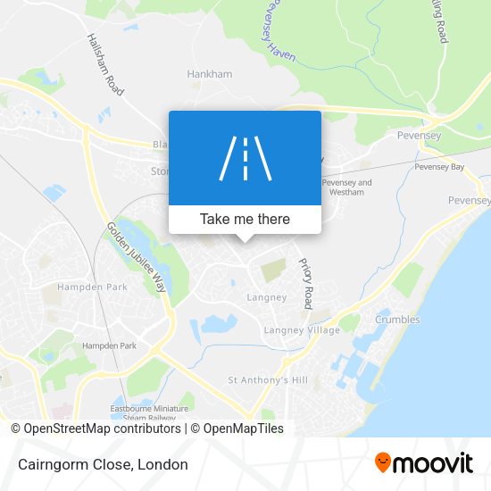 Cairngorm Close map