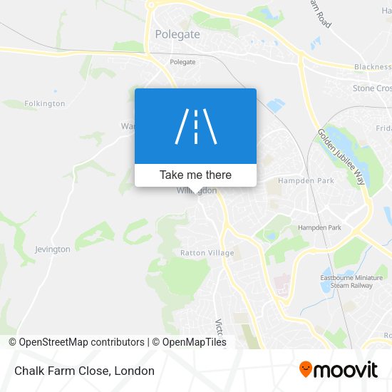 Chalk Farm Close map