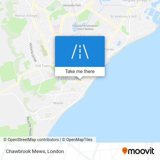 Chawbrook Mews map
