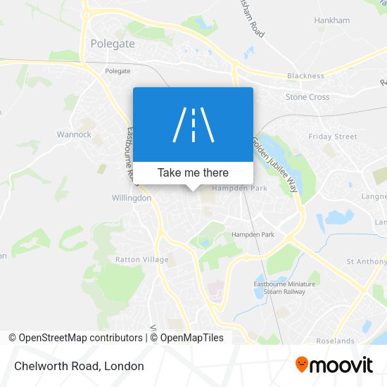 Chelworth Road map