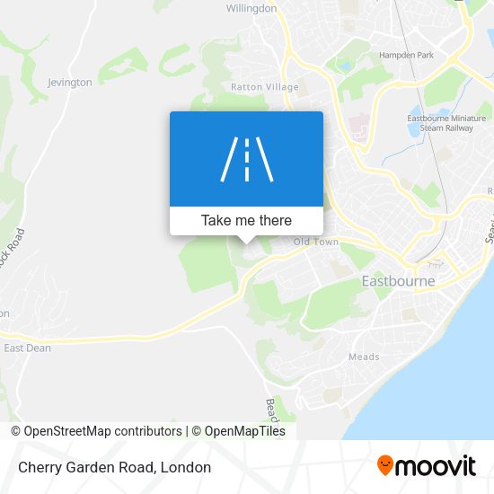 Cherry Garden Road map