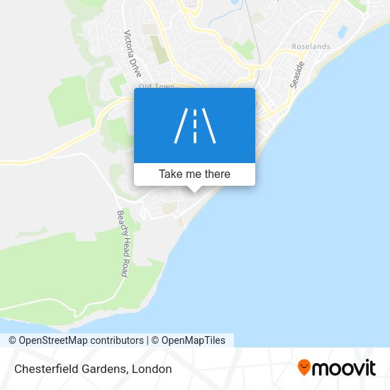 Chesterfield Gardens map