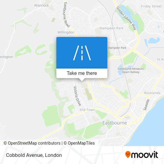 Cobbold Avenue map