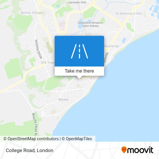 College Road map