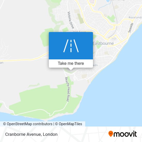 Cranborne Avenue map