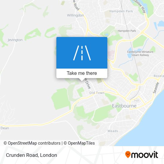 Crunden Road map
