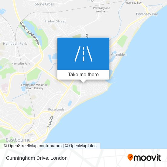 Cunningham Drive map